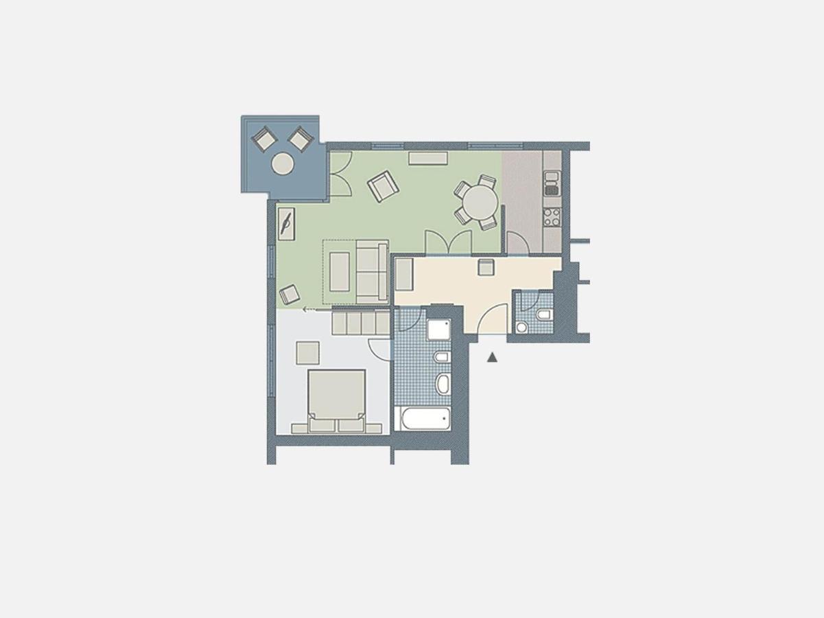 Kaiservillen Heringsdorf - Ferienwohnung Mit 1 Schlafzimmer Und Balkon D132 ภายนอก รูปภาพ